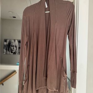Athleta mocha womens restore wrap